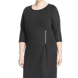 Junarose Rose black dress with 3/4 sleeves